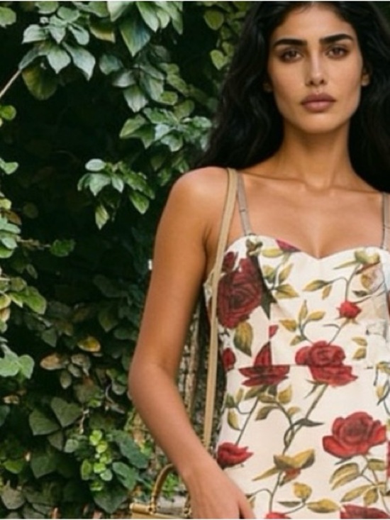 Dress the Population Dresses & Skirts - Dress the Population Evening Gown Fall Wedding Guest Dress in Roses Maxi